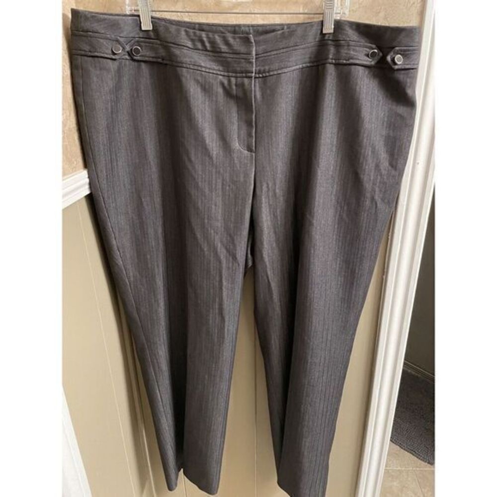 Zac & Rachel Woman Gray Slacks Size 22‎